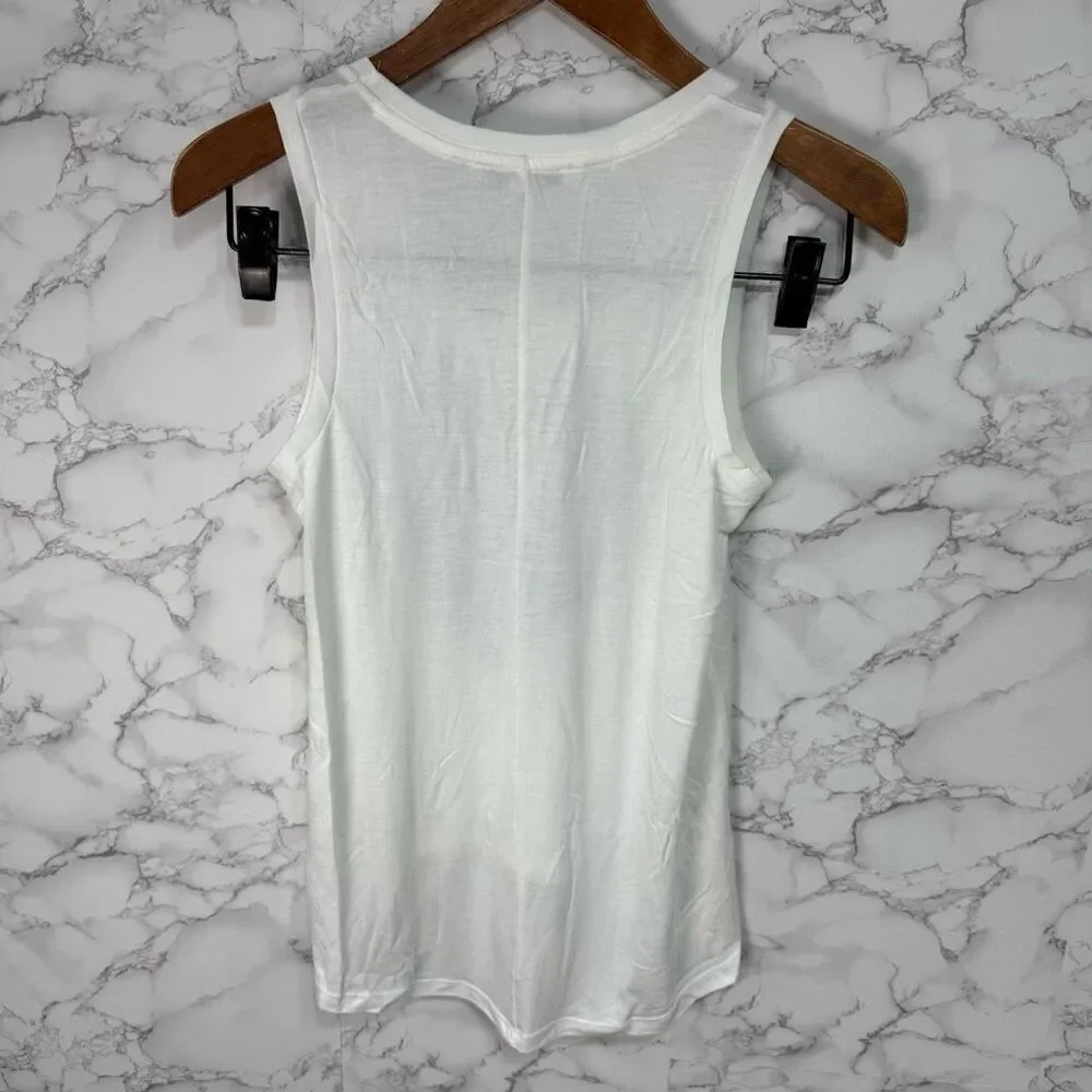 Express Heart Tank sz XS Silky Stretch NEW # F737 - Picture 2 of 7
